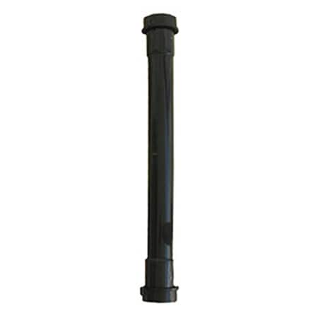 Larsen Supply Co 03-4363 1.5 x 16 in. Black Plastic Drain Extension, 6PK 660983